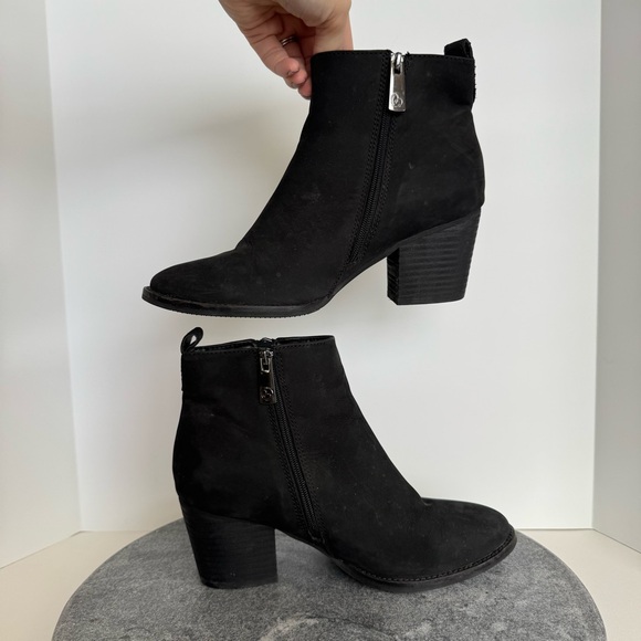 Blondo Vegas 2 Bootie Waterproof Black Ankle Boots 7.5 - Picture 5 of 13